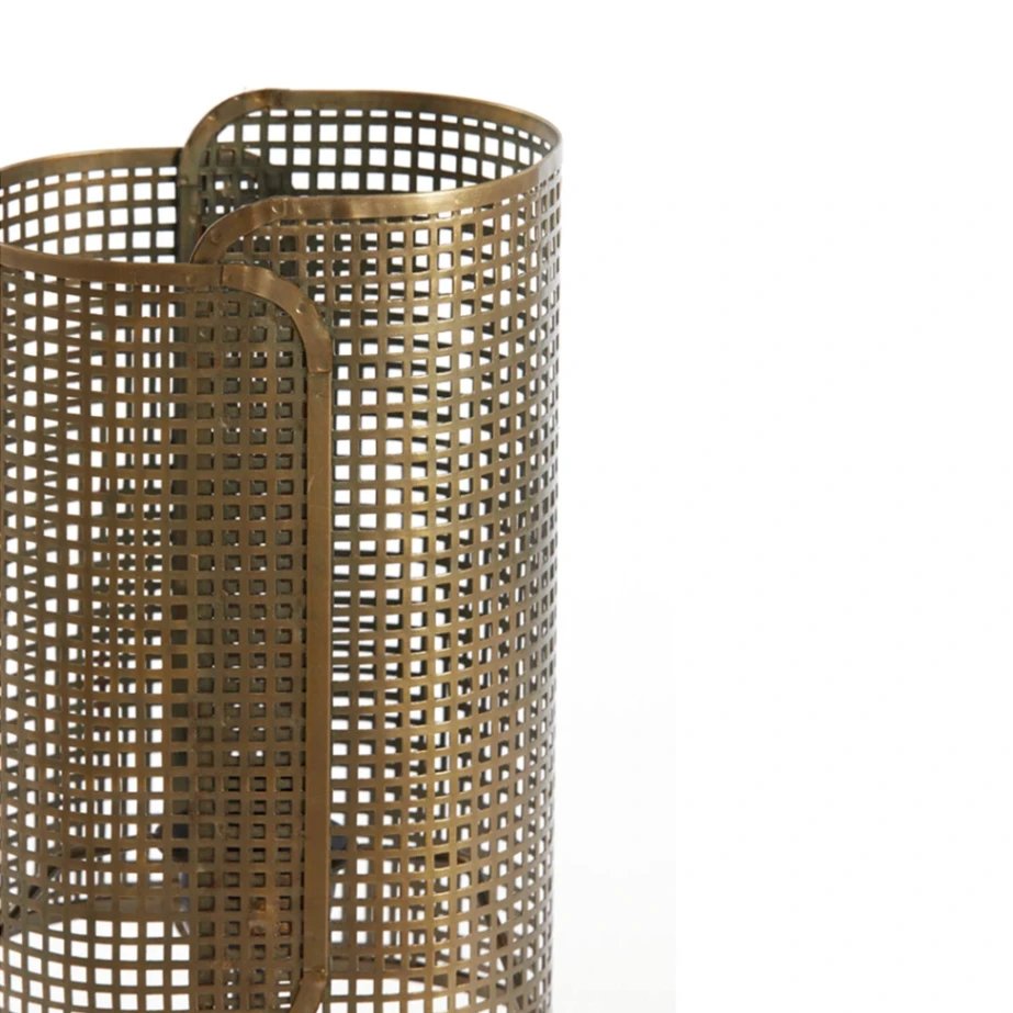 Lampara Maci de Bronce Antiguo