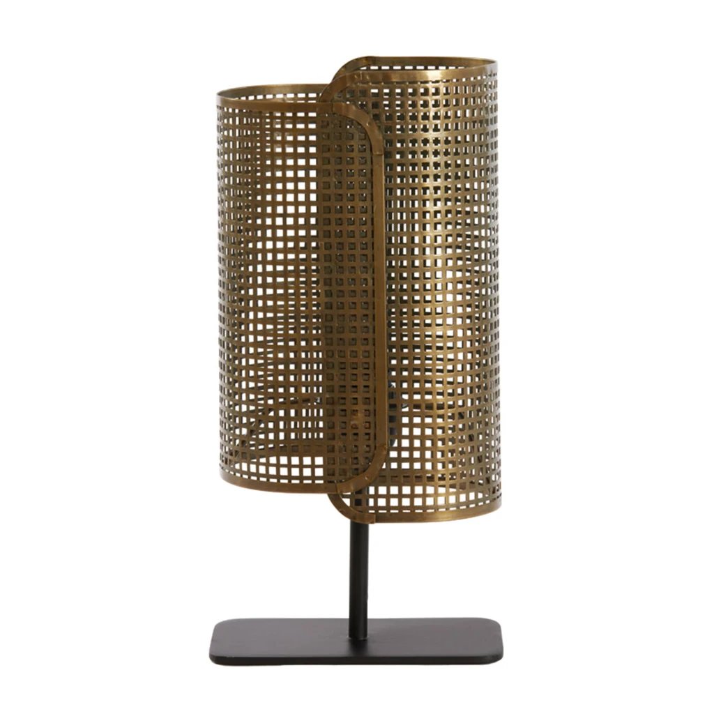 2M Lampara de Maci Bronce Antiguo 41cm