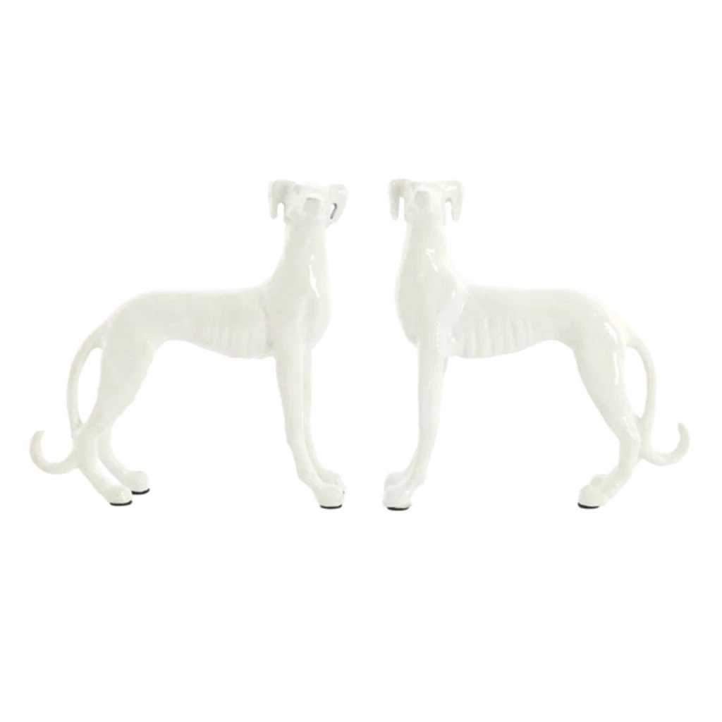 2M Escultura Perro Crema S2