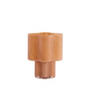 2M Florero Monless Caramelo Vidrio 25cm