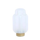 2M Lampara Thisio Led Blanca 27cm Mate Vdr