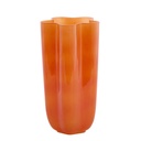 2M Florero Babijn 30cm Vidrio Naranja