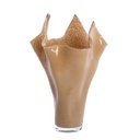 2M Florero Aiora 53cm Vidrio Beige
