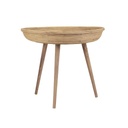 2M Mesa Colon Redonda Ratan Nat 48 5cm