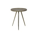2M Mesa Metalica Envira 60cm Oro Antiguo